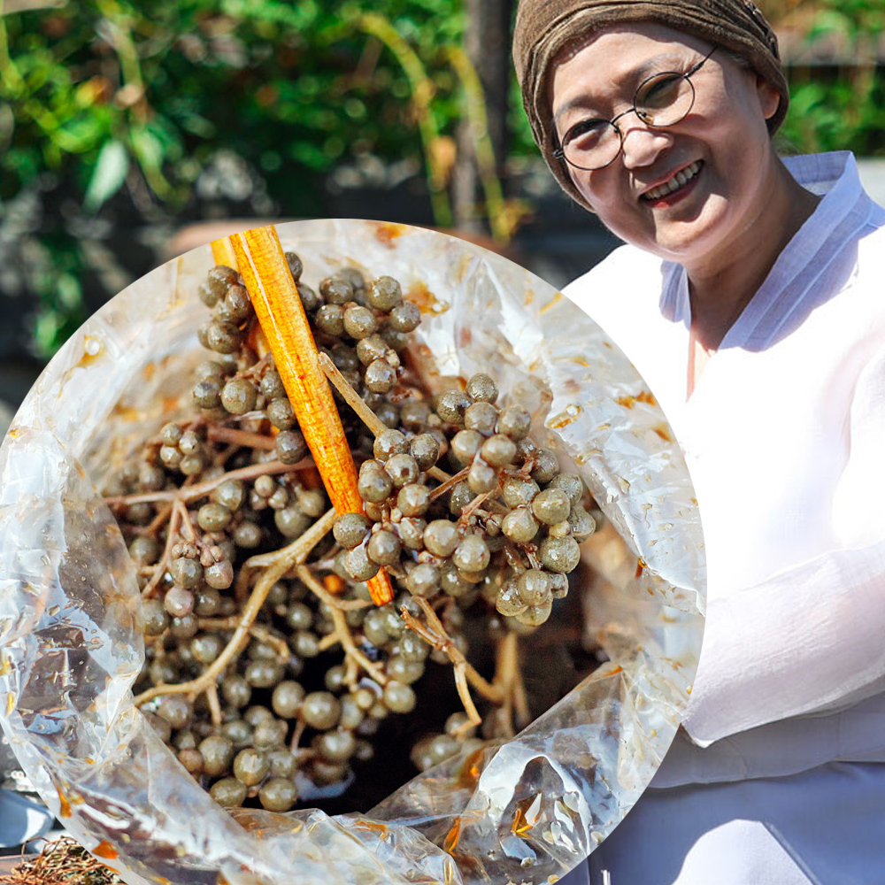 산초장아찌 200g 향적원 순창 간장 - 메인 이미지