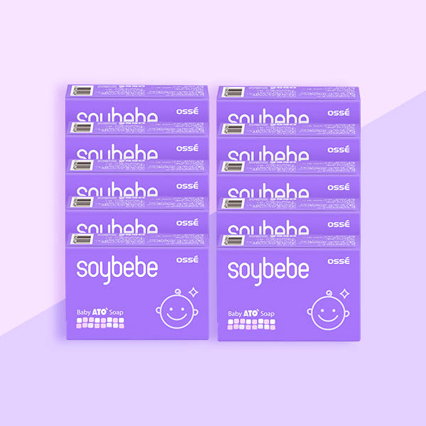 소이베베 공식스토어 소이베베 베이비 올인원 아토비누 100g x 10개
