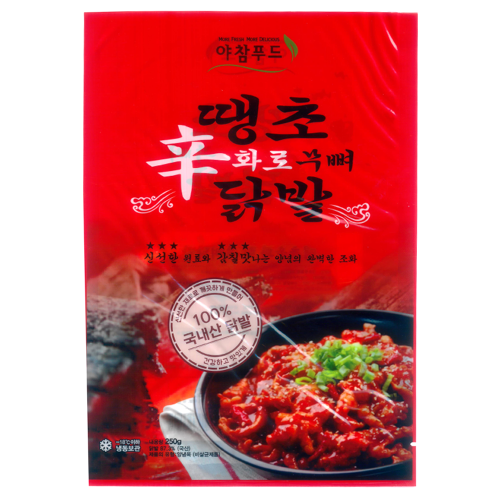 [야참] 신화로무뼈닭발(국내산)/250gx30개(BOX) : 푸 드 왕