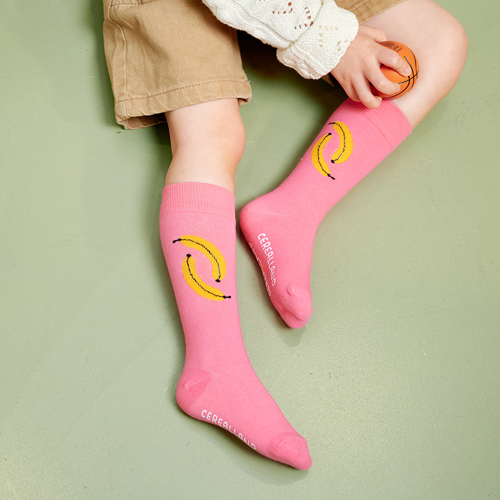 디자인 유아 양말 세트 아기 니삭스 여아 어린이 아동 생일 선물 미끄럼방지 가을 겨울