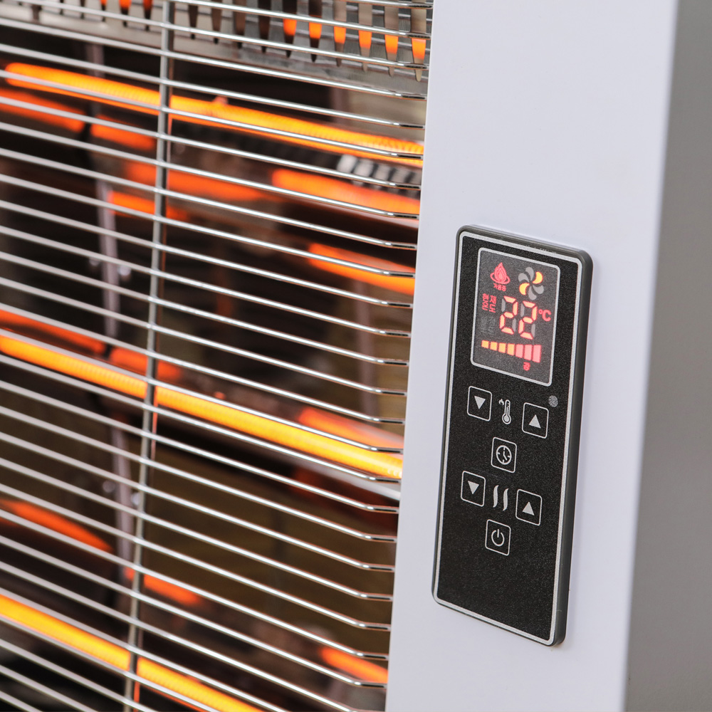 이노크 업소용온풍기 4단 카본히터 사무실 대형 온풍 전기히터 난방기 IA-i100BG