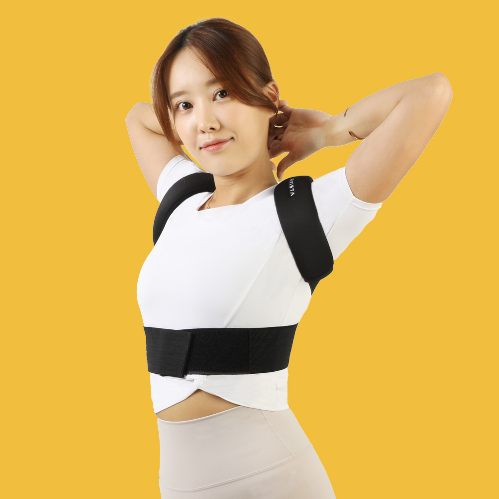리비스타 어깨밸런스밴드 패드형  자세 교정기 어깨 교정기 자세 교정 밴드 - 상품 이미지