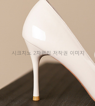 라페론 9cm 스틸레토 사이드오픈 에나멜 하이힐 구두 3color 상세 이미지 23
