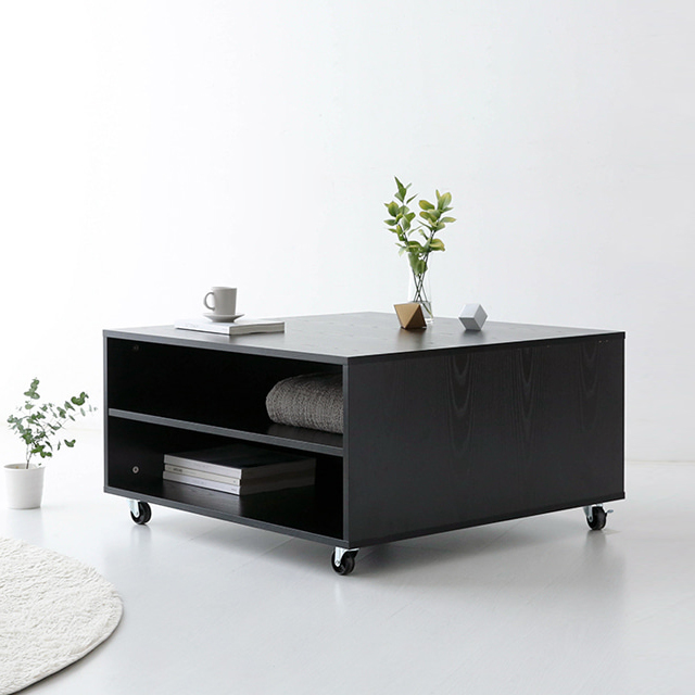 LECCO 커피테이블 KS1037TB 블랙브라운 5985.6495 - 상세 이미지 2