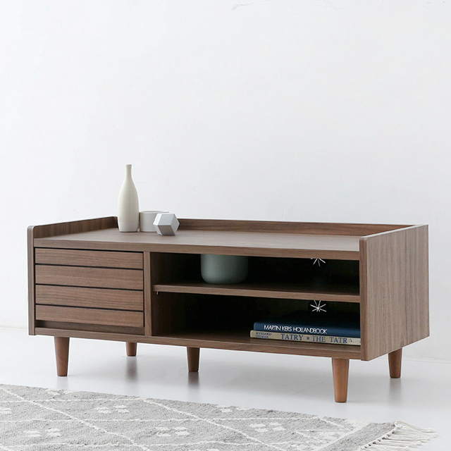 OSLON TV거실장 3790 TWM3790L 900x398x370mm, 미들브라운 9130.9169 - 상세 이미지 3