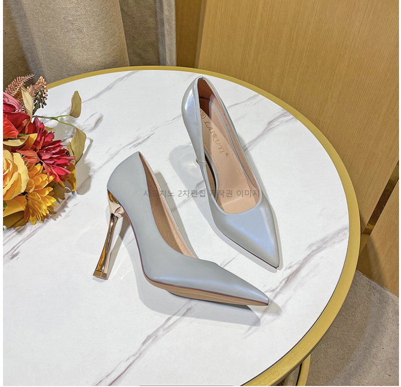 220-255 에코르 5,7,10cm 스틸레토 펌프스 하이힐 구두 3color 상세 이미지 21