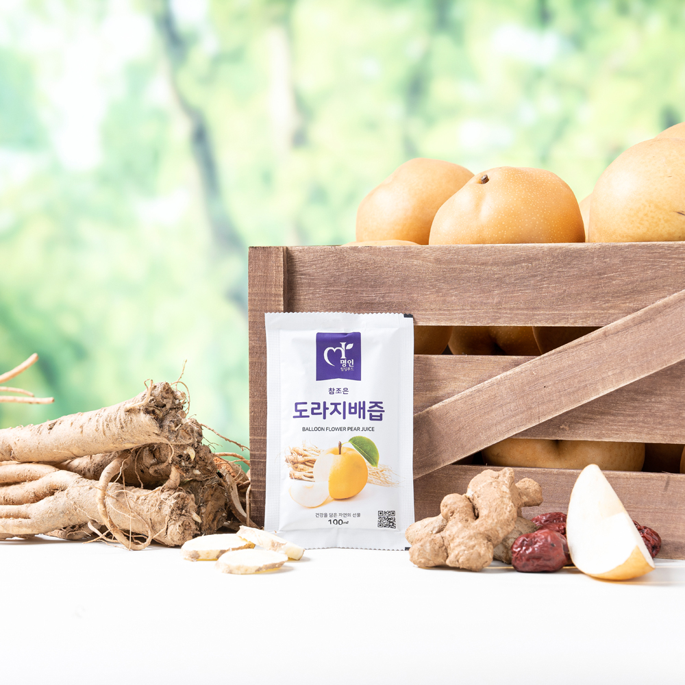 농축액 사용하지 않은 원물 도라지배즙 100ml x 60포, 1개 이미지 3