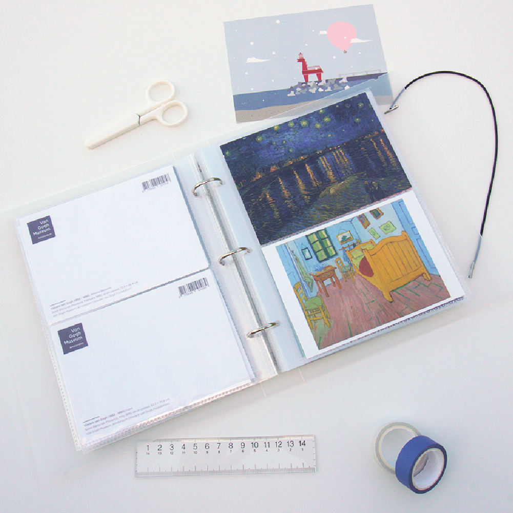 굿슈머 프박 엽서바인더 사진 4x6 앨범 2포켓