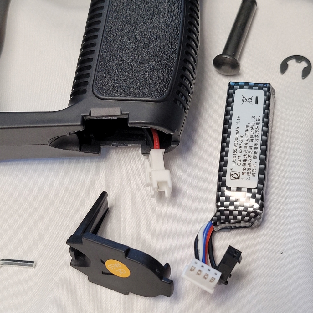 크리스벡터 수정탄 전동건 올블랙 3세대 최신 버전 이미지 2