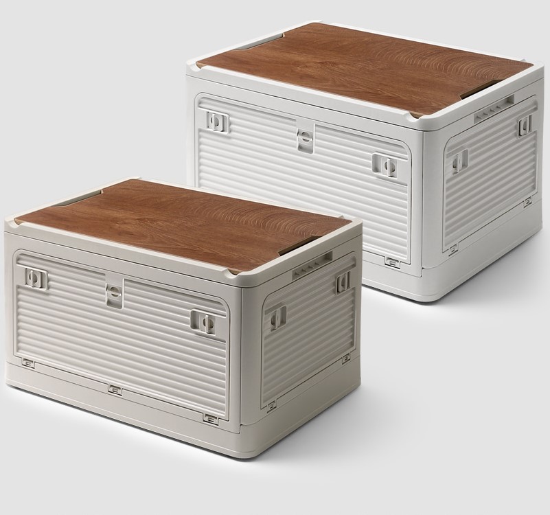 캠핑박스 폴딩 트렁크 카고박스 수납 테이블 접이식 미니 36L