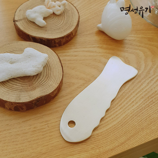 명성유기 물고기괄사 마사지기  괄사도구 유기마사지 - 상세 이미지 2