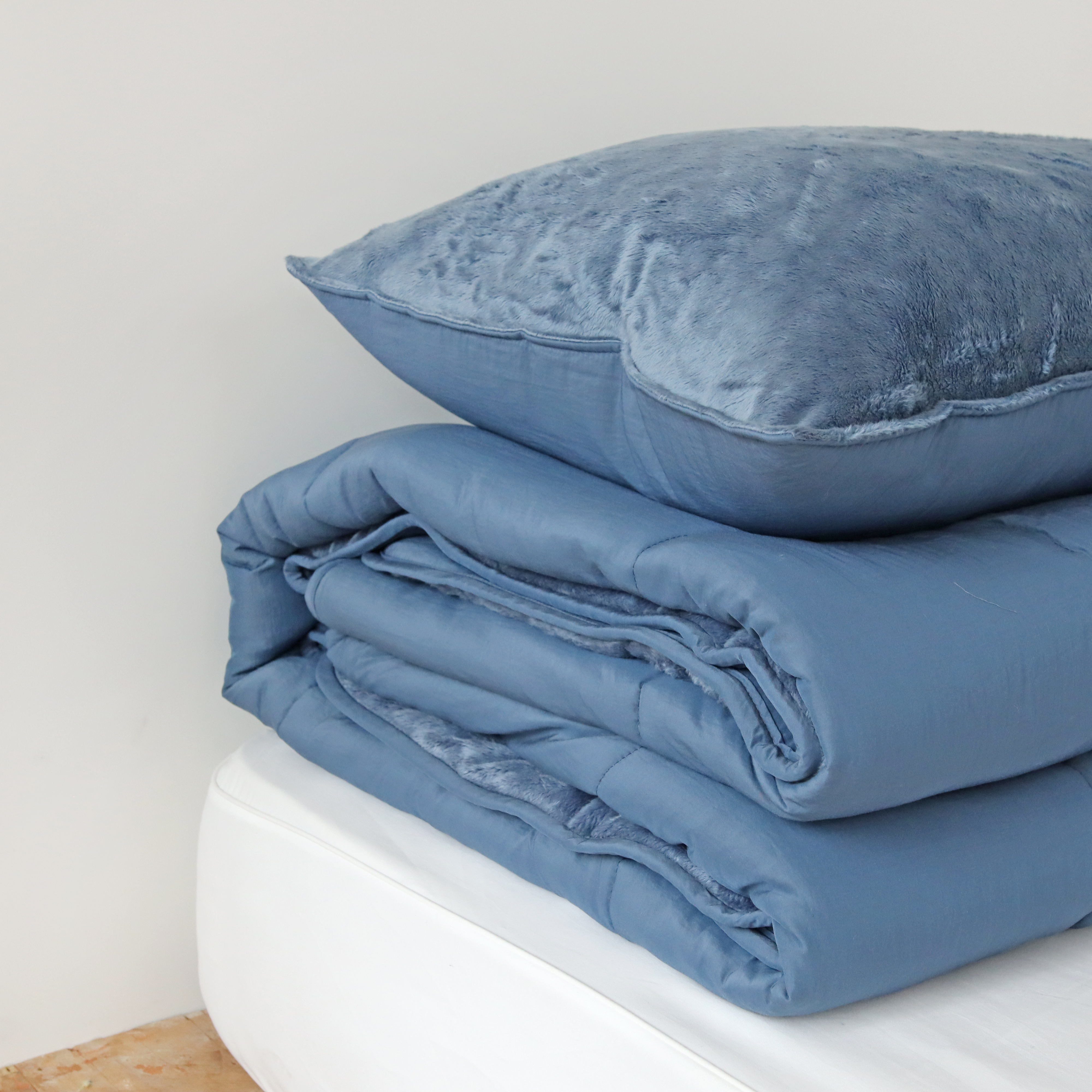 그래핀 자가발열 극세사 모달 기절 겨울 차렵이불 세트 SS