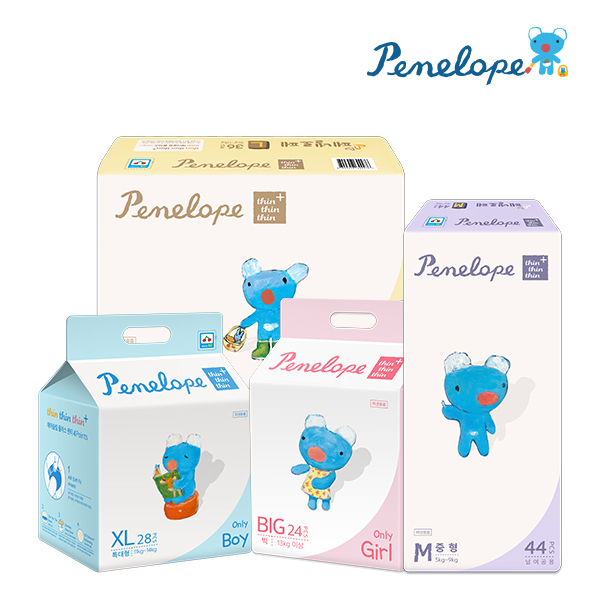 페넬로페 초슬림! 기저귀 씬씬씬 플러스 기저귀 1박스