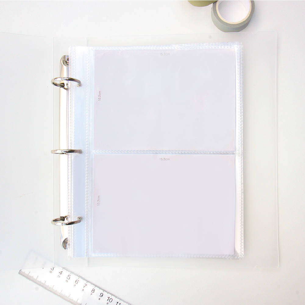 굿슈머 프박 엽서바인더 사진 4x6 앨범 2포켓