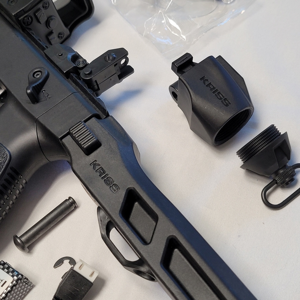 크리스벡터 수정탄 전동건 올블랙 3세대 최신 버전 이미지 3