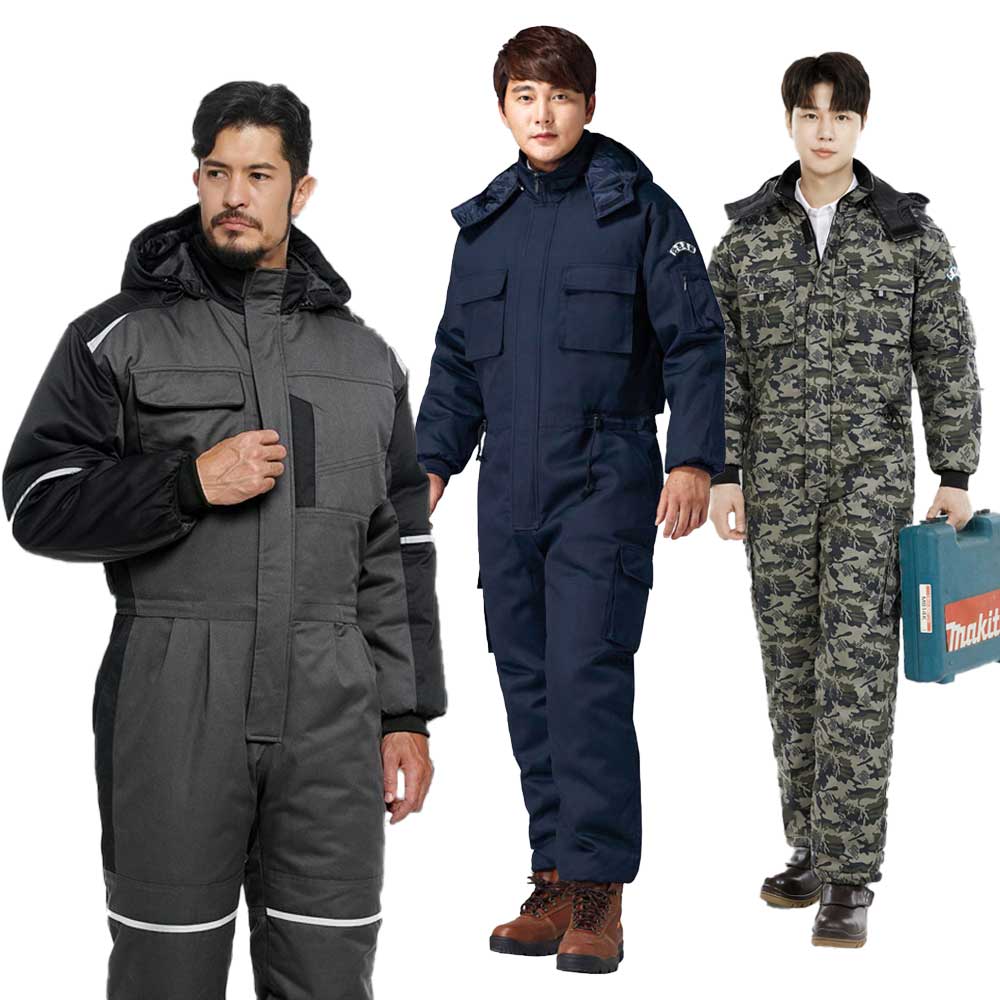 방한복 스즈끼 겨울 방한 정비복 일체형 작업복 스즈끼복 KSK-27 - 상세 이미지 2