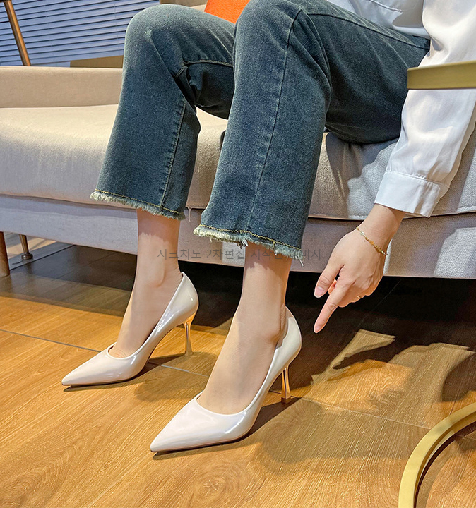 220-255 에코르 5,7,10cm 스틸레토 펌프스 하이힐 구두 3color 상세 이미지 14
