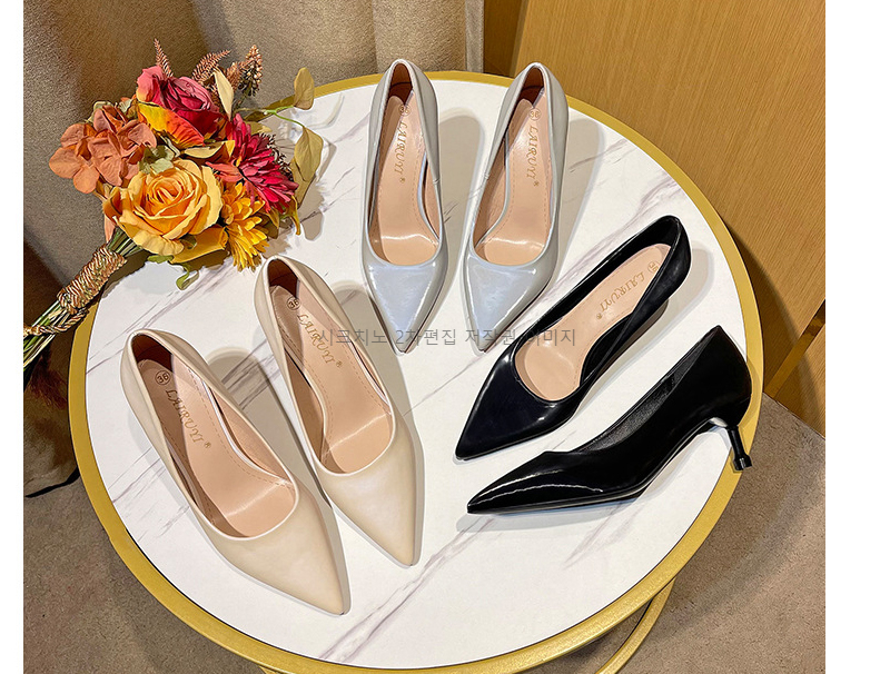 220-255 에코르 5,7,10cm 스틸레토 펌프스 하이힐 구두 3color 상세 이미지 23