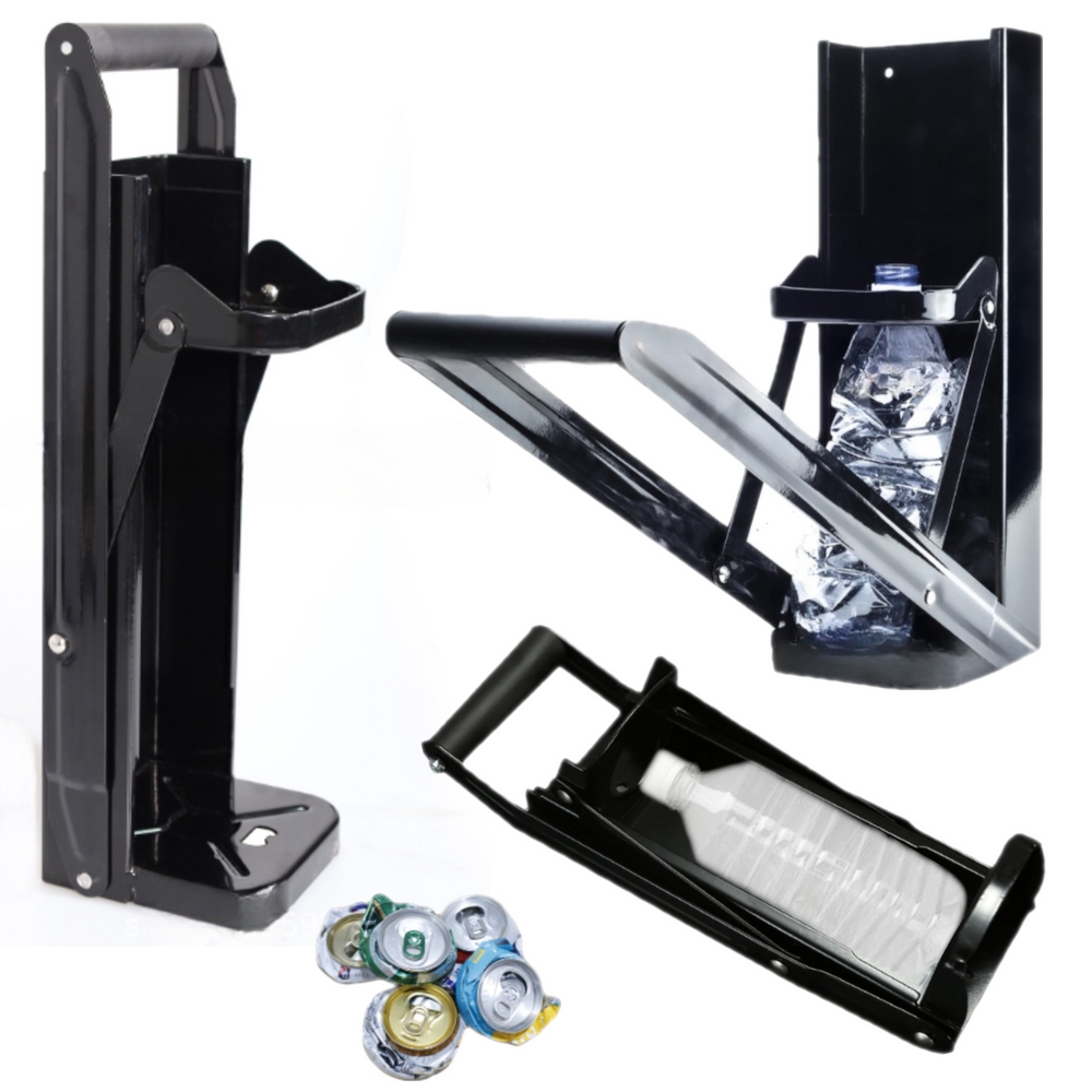 맨사템 패트병 캔 압축기 크러셔 재활용 분리수거 500ML 1.5L 2L