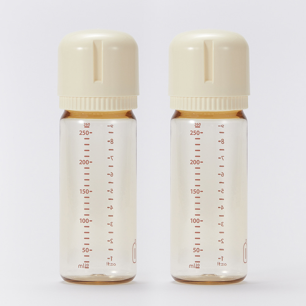 이지케어PPSU젖병 260ml (노꼭지) 2P - 상품 이미지