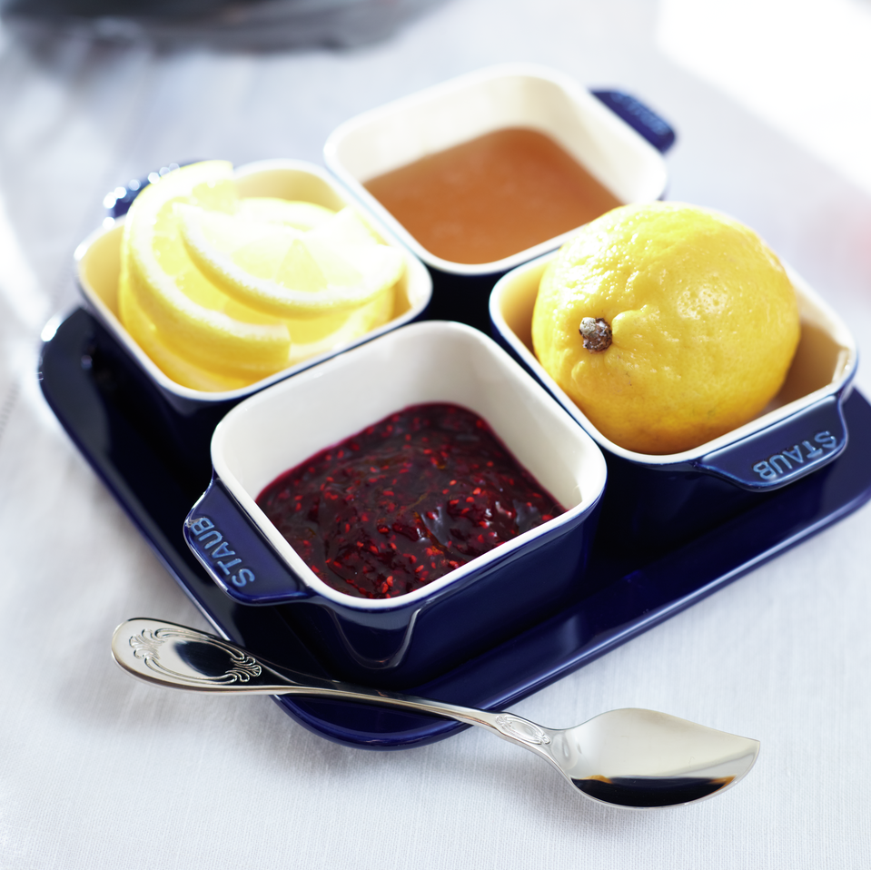 ST40511-121 스타우브 세라믹 사각서빙세트 다크블루