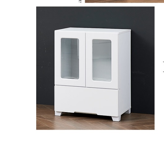 낮은 작은 원목 거실 장식장 서랍 장식장 상패 트로피 미니 양주 진열장