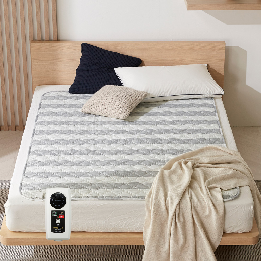 국산 탄소매트 온열매트 전기장판 EMF 전자파안심 캠핑 세탁 1인용 2인용 미니싱글