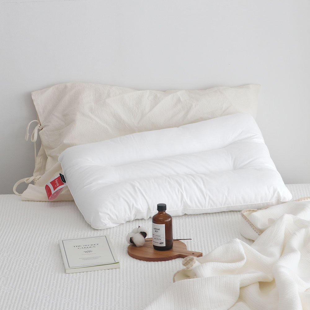 피넛버터젤리 슈프렐 95도 성인 경추 푹신한 베개솜 부모님 설날 선물 고온 세탁