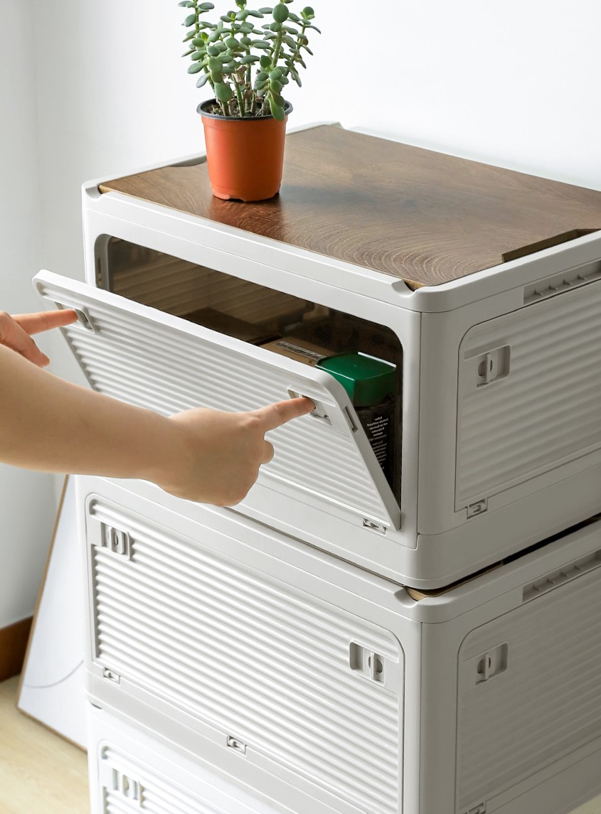 캠핑박스 폴딩 트렁크 카고박스 수납 테이블 접이식 84L