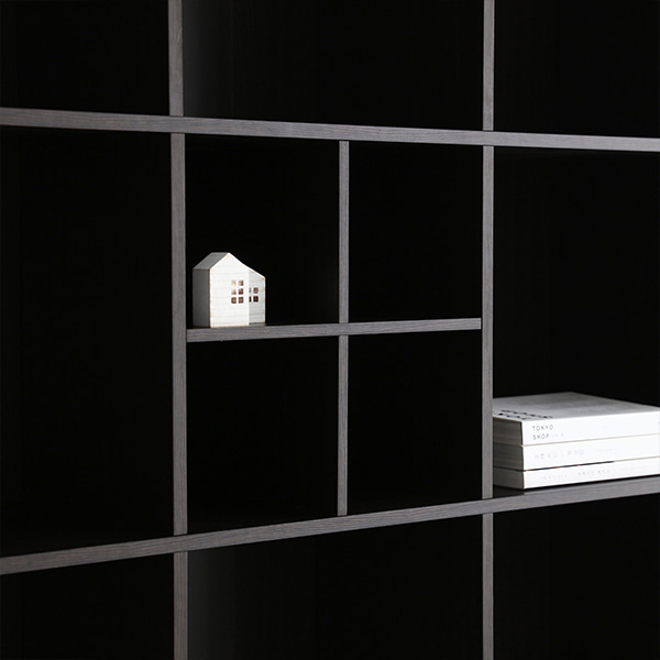 LAMESIN 인서트분리선반 370x285x370mm, 2단, 블랙브라운 8069.8878