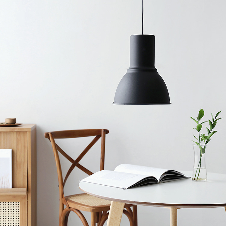 [E26전구선물]BUTLER 펜던트등 22.5cm E26 KS2020D/1 블랙 8125.7151 - 상세 이미지 2