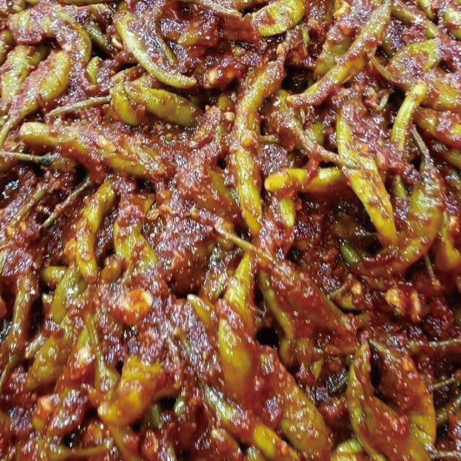 어머니의 손맛 밥도둑 별미김치 국내산 삭힌 고추김치 800g - 상세 이미지 3