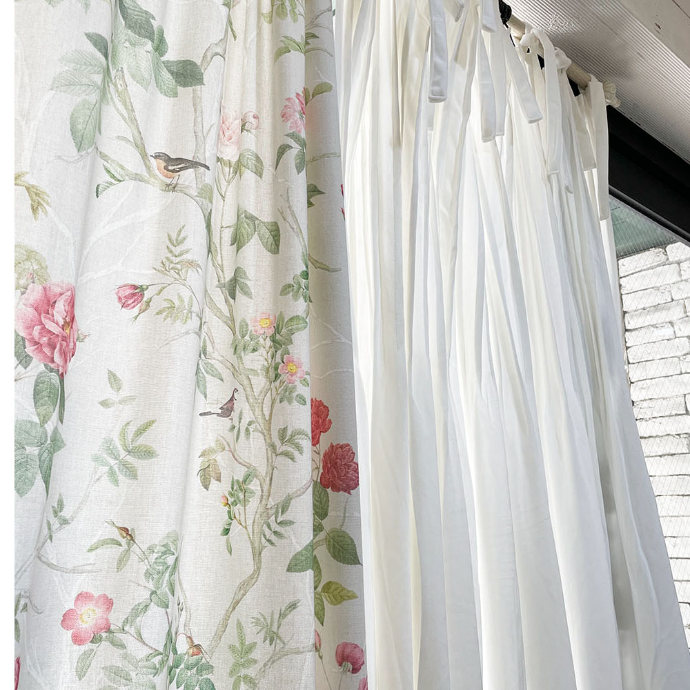 벨벳 주름 거실커튼 암막 방한 커튼