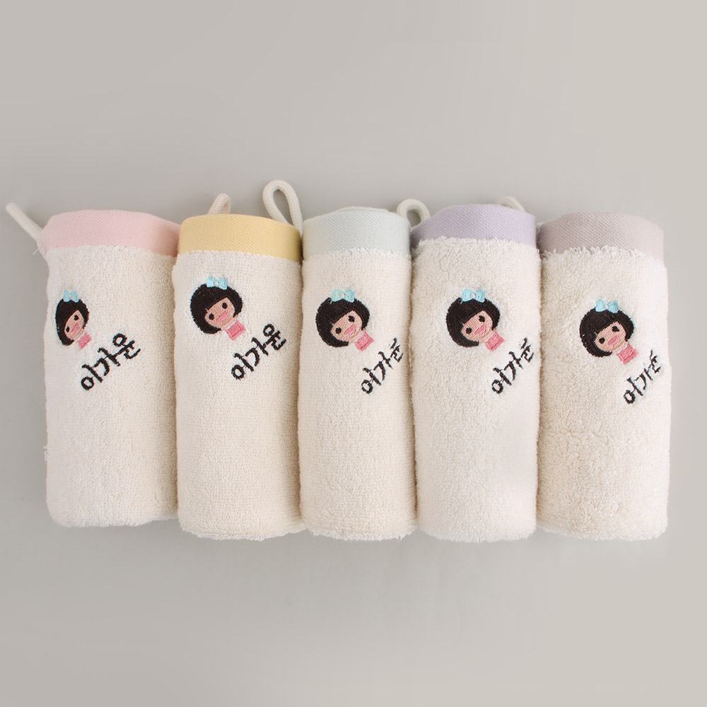 주문제작 네임수건 모달 무염색앤과폴 01앤과폴 친구01 Beige - 상세 이미지 5