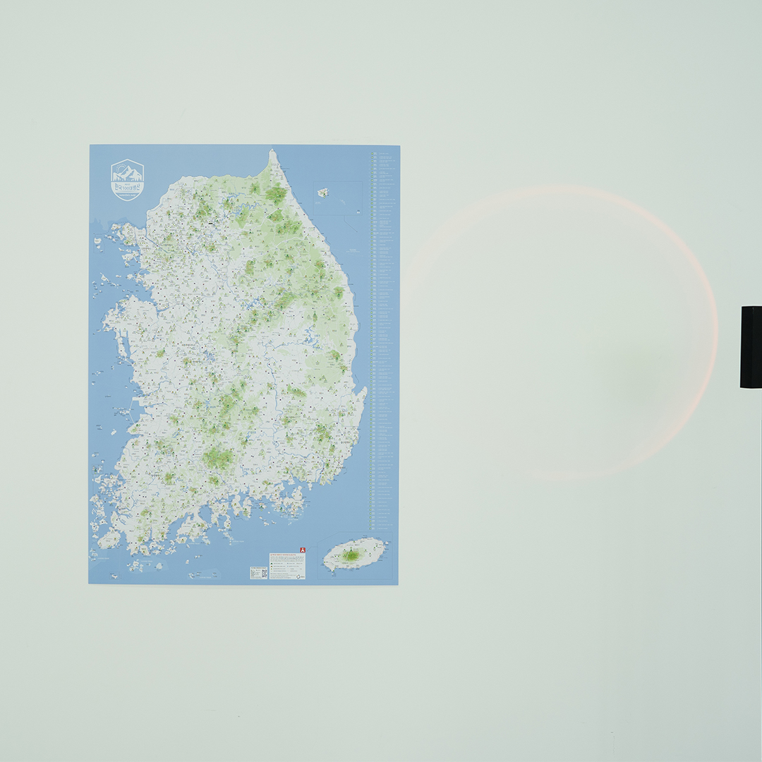 에이든 대한민국 100대 명산 포스터 - 우리나라지도 등산 국내지도 한국 산림청 등반 - 상세 이미지 4