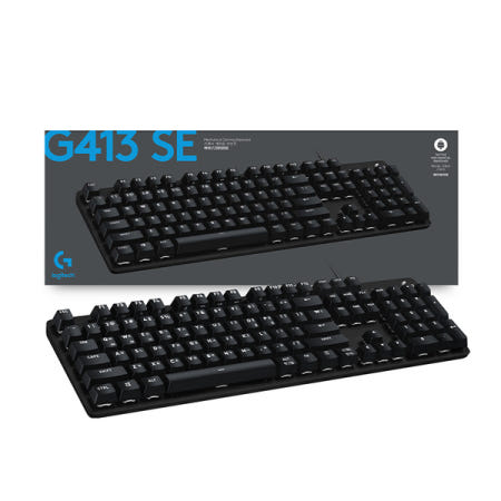 로지텍코리아 G413 SE 기계식 게이밍 키보드 택타일 갈축