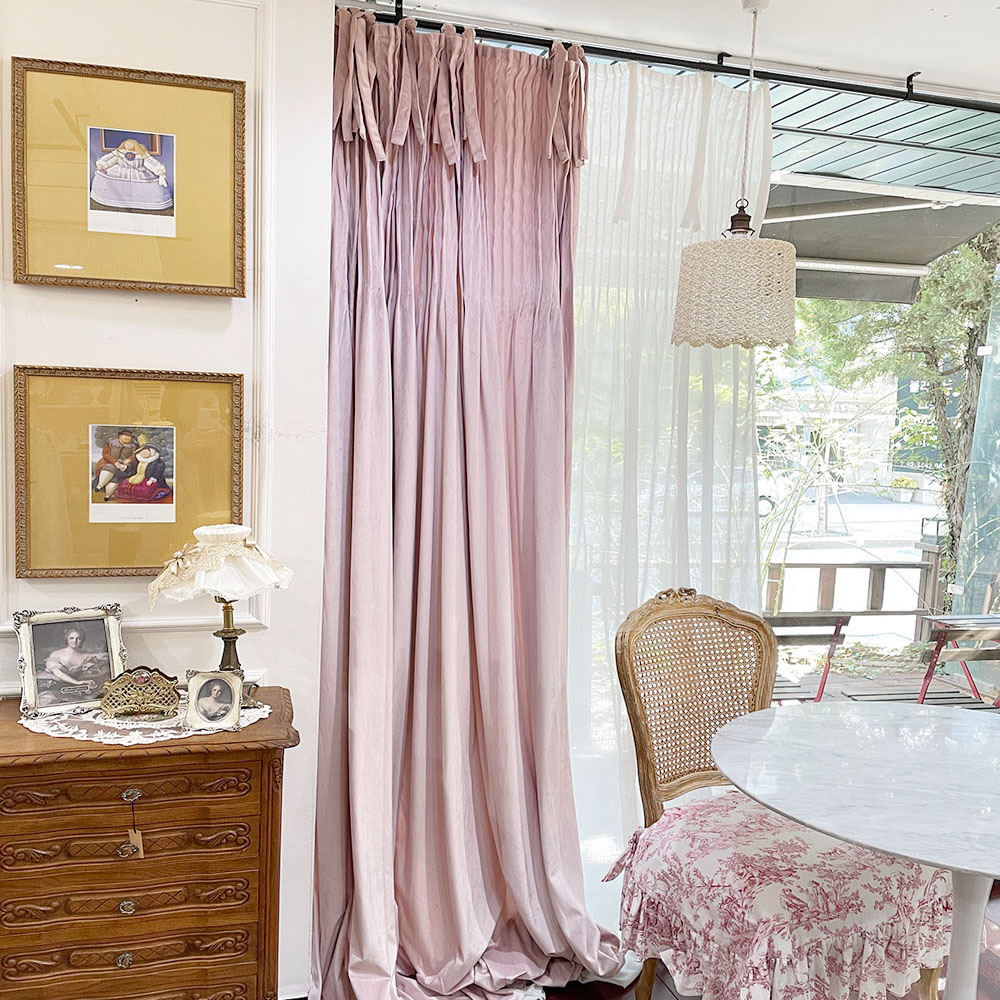 벨벳 주름 거실커튼 암막 방한 커튼