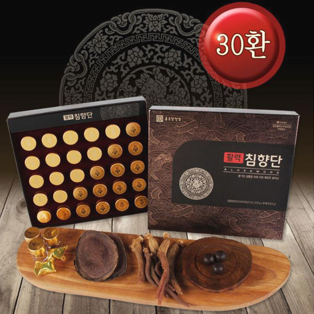 종근당건강 활력 침향단 30환 간편섭취 휴대용 1개월분 제품 이미지