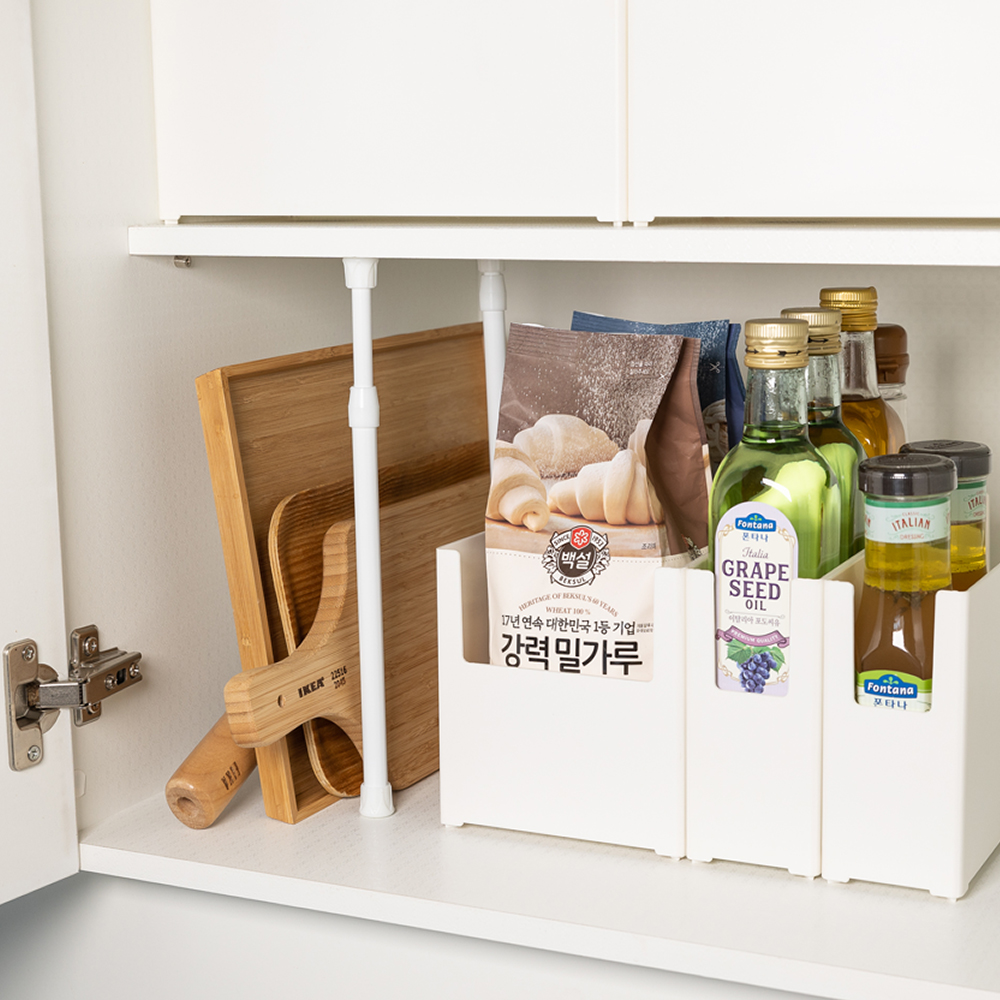 할메이드 분체 압축봉 천장 커튼레일 옷장 커텐 커튼봉 18~28cm