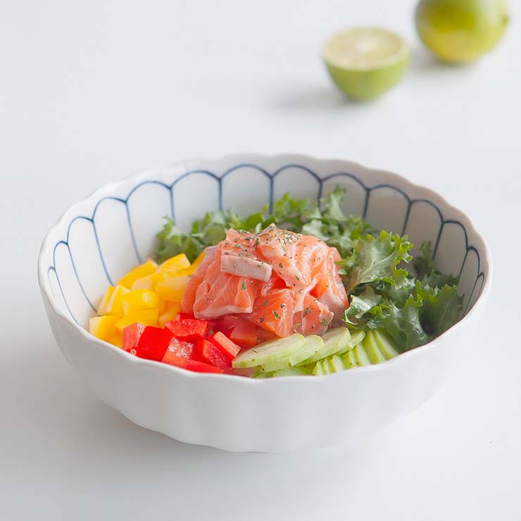 니코트 데이지 비빔기 온면기 탕기 떡국 덮밥그릇 MADE IN JAPAN - 상세 이미지 5