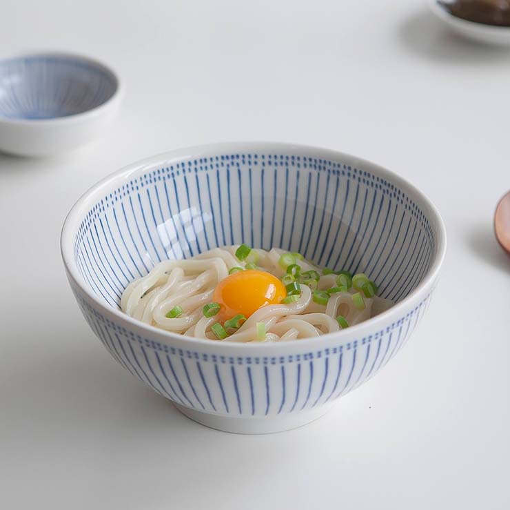 니코트 아오이 면기 탕기 떡국그릇 MADE IN JAPAN - 상세 이미지 4