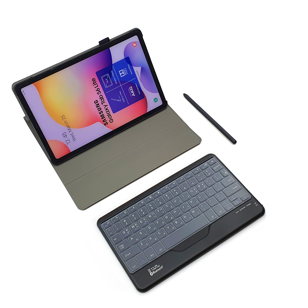 삼성 갤럭시탭 S6라이트 lite 10.4 슬림형 블루투스 키보드 케이스 p610 p615 - 상세 이미지 5