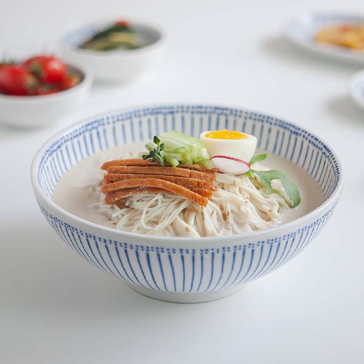 니코트 아오이 비빔기 온면기 탕기 떡국 덮밥그릇 세트 4P MADE IN JAPAN - 상세 이미지 5