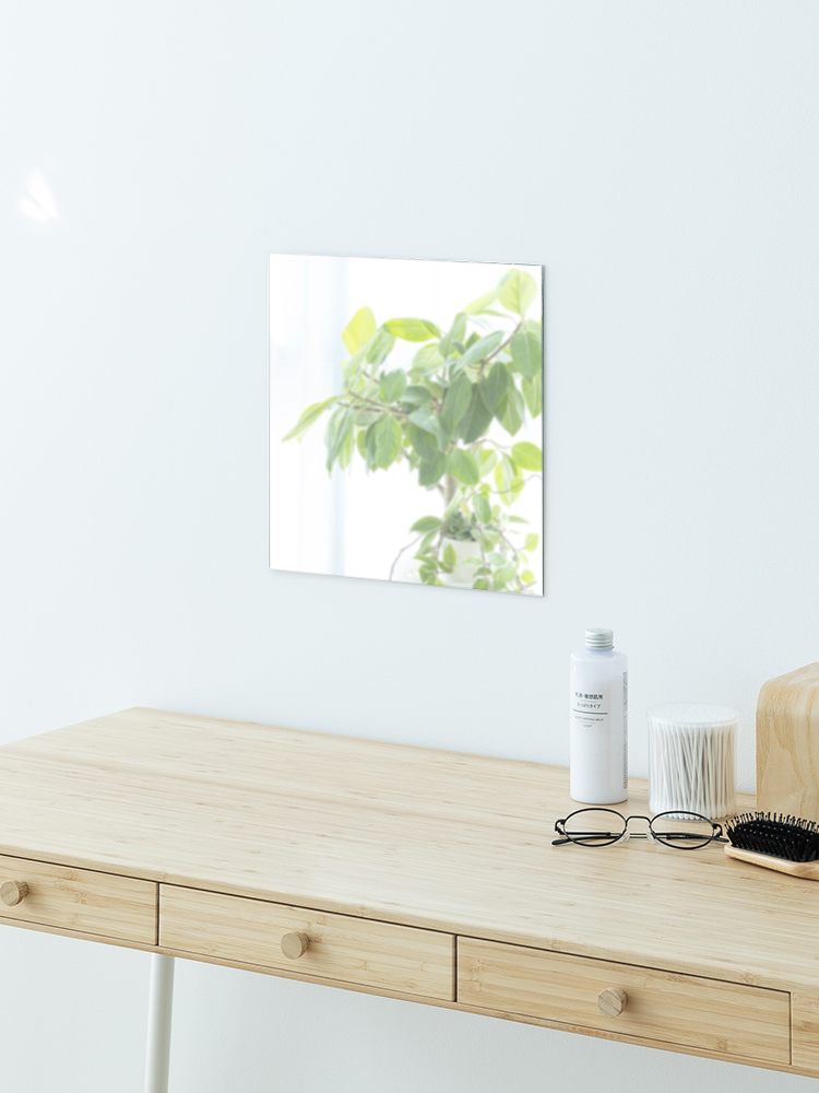 할메이드 붙이는 아크릴 벽걸이 욕실 화장대 거울 30x30