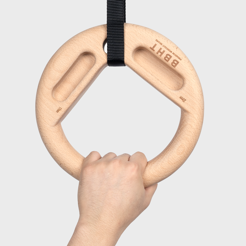 우드 짐링 프로 ver.2 짐네스틱 기계체조링 철봉링 - 상세 이미지 2