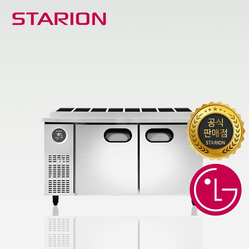 스타리온 1500 토핑냉장고 고급형 SR-G15ESEVG 업소용