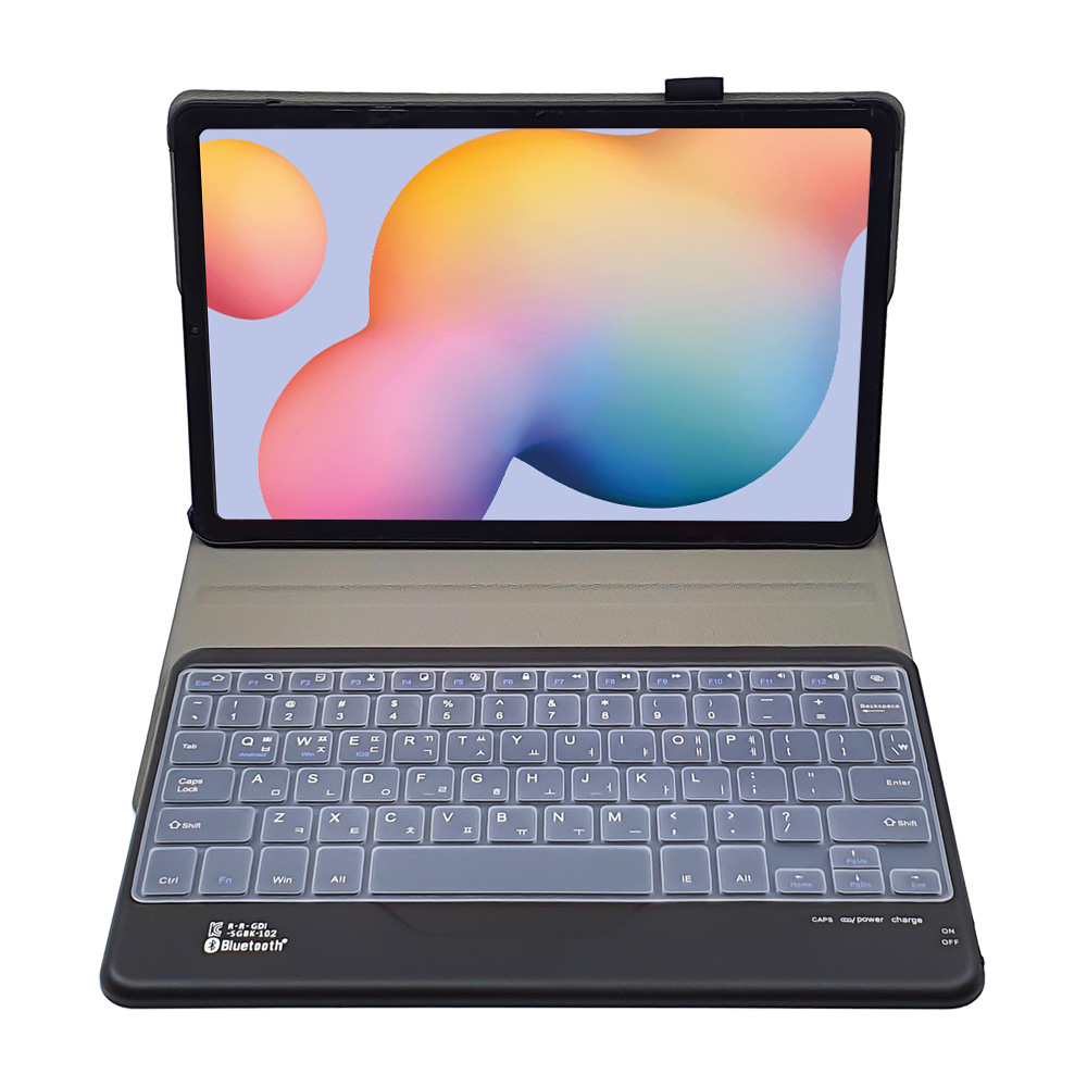 삼성 갤럭시탭 S6라이트 lite 10.4 슬림형 블루투스 키보드 케이스 p610 p615 이미지 8