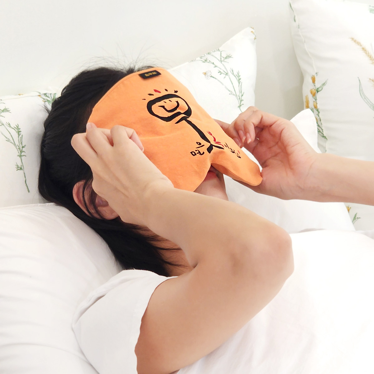 들꽃잠 코찜질팩 부비동 비강 팥찜질 온열 - 상세 이미지 3