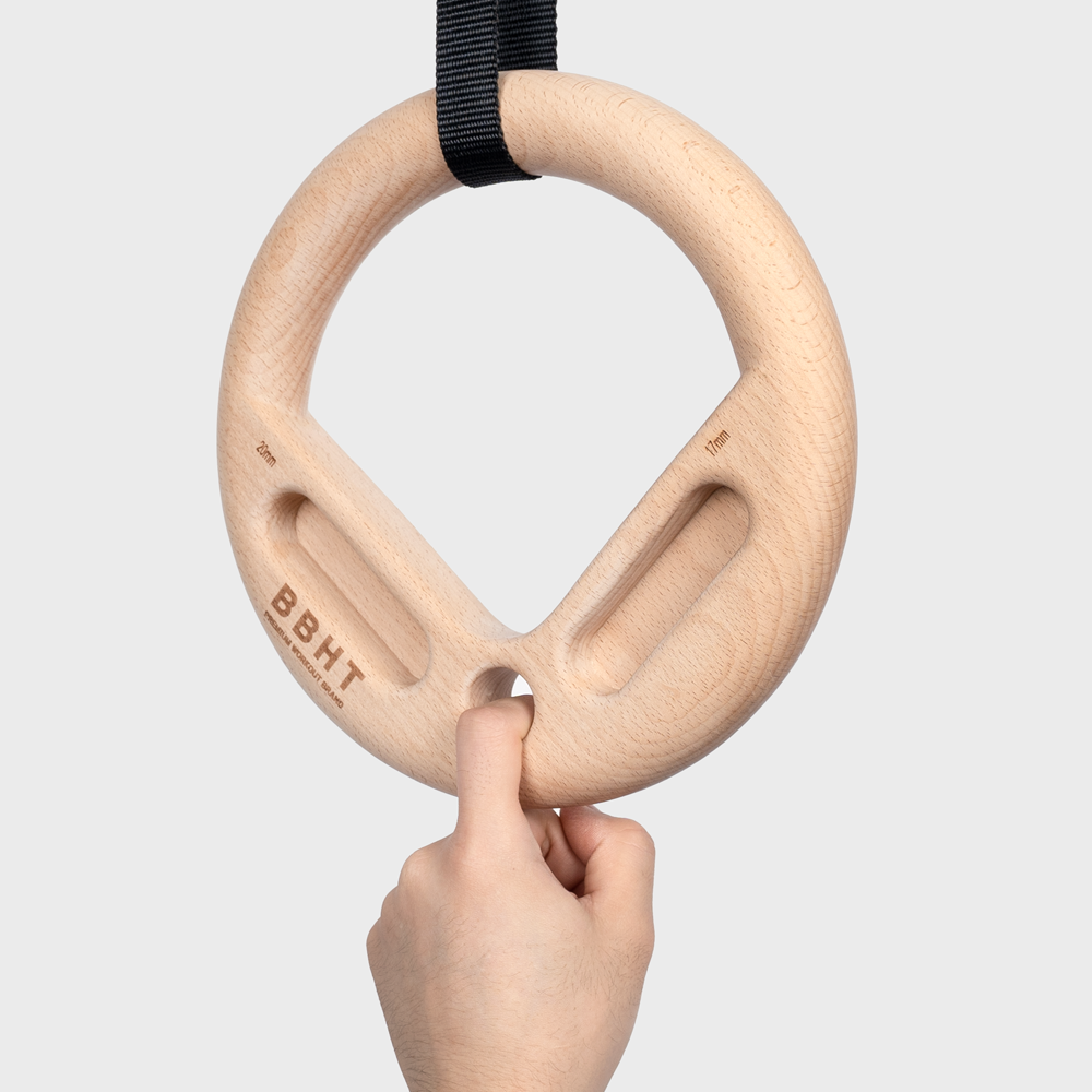 우드 짐링 프로 ver.2 짐네스틱 기계체조링 철봉링 - 상세 이미지 3