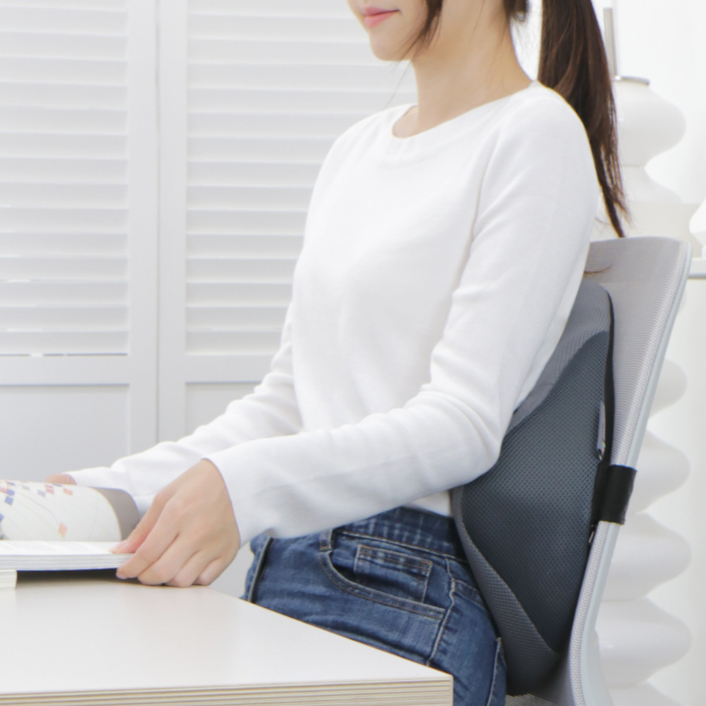 베네폼 더블유업 허리쿠션 등받이 의자허리받침 - 상세 이미지 3
